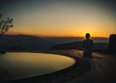 Prakriti Shakti - Indien - Abendmeditation